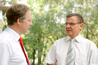 Dr. Christoph Mecking mit Reinhard Führer