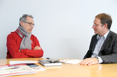 Dr. Christoph Mecking mit Dieter Kosslick